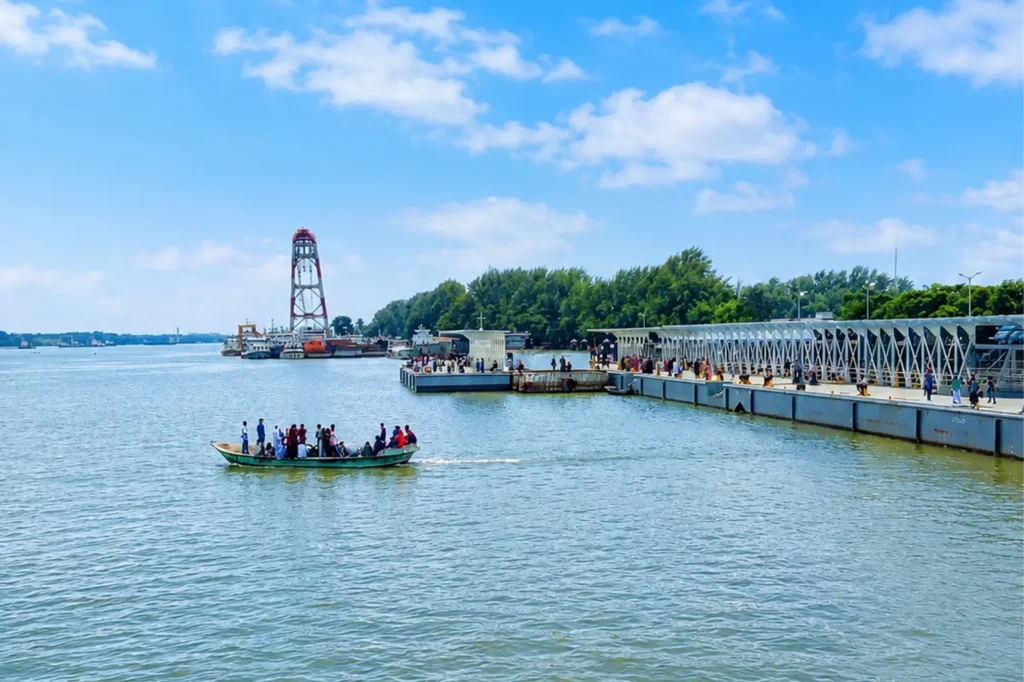 Launch ghat in Barisal, Bangladesh